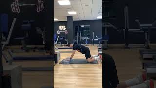 ISO HOLD 1 Arm Plank over Step shorts sports training shoulder [upl. by Tada]