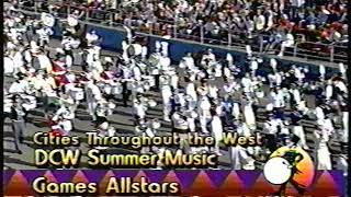 1991 Drum Corps West All Stars Fiesta Bowl Parade [upl. by Bil]