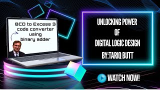 Lec30Design of 4 bit binary adder amp BCD to Excess 3 code converter using binary adderDLD Lectures [upl. by Hertzfeld]