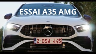 ESSAI MERCEDES A35 AMG 2023 306 CH DE PLAISIR [upl. by Eimarej579]