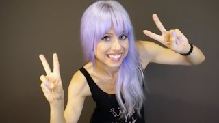 DIY LAVENDER hair  Superholly [upl. by Kennet729]