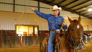 Horse Training  How to Properly Hold and Throw a Rope with Mozaun McKibben [upl. by Gare]