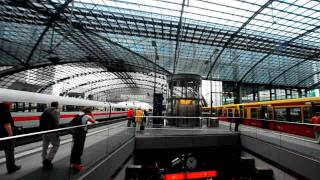 Berlin Hauptbahnhof・ICEampSBahn  Berlin Central Station Higher Platform [upl. by Ayeki953]