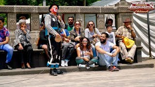 El Mejor Payaso de la CDMX Pikolin presentan a Zaid y Grizzy en Show de contorsión con beatbox [upl. by Greyson]