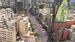 Venezuela vaste marche dopposants contre Maduro [upl. by Ak]