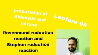 Rosenmund reduction reaction Fermi classes by Abul sir [upl. by Pesvoh]