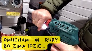 Spuszczam wodę z instalacji w kamperze co by piecyka nie rozsadziło [upl. by Asoramla]