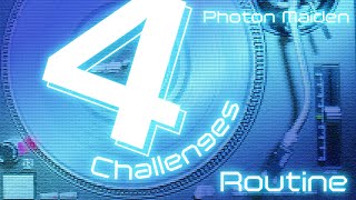 【 D4DJ 】4 Challenges Routine【Photon Maiden】 [upl. by Yrallam]