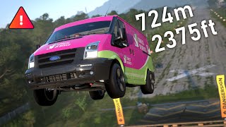 Forza Horizon 5  Transit Flight Forzathon Daily Runway Danger Sign  Series 33 Winter Guide [upl. by Ahsa]