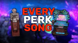 ALL 34 PerkACola Jingles  Songs with Lyrics All From Black Ops  Black Ops Cold War [upl. by Learsi]