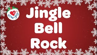 Jingle Bell Rock With Lyrics  Christmas Songs and Carols [upl. by Nyrem]