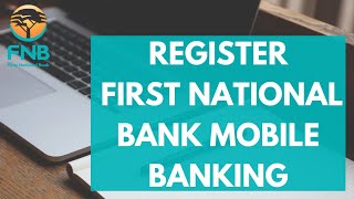 FNB APP LOGIN How To Login And Enroll to FNB Bank Online Banking Mobile App 2022 [upl. by Ehud]