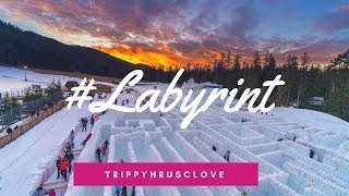 11 LABYRINT Zakopane Polsko Snowlandia Vlog [upl. by Ycak555]