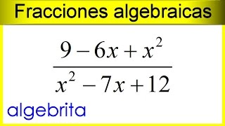 Simplificar fracciones algebraicas cambiando el signo a uno o mas factores 131 [upl. by Delsman]