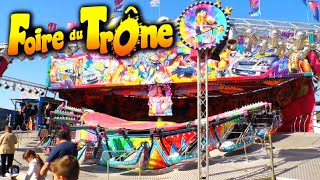 🛠️ Une NOUVELLE ATTRACTION à la Foire du Trône   100 ATTRACTIONS [upl. by Airam]