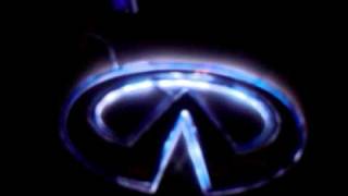 Illuminated infiniti emblem [upl. by Aipotu]