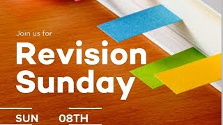 JESUS UNHINDERED CHURCH  REVISION SUNDAY  PART 3  8TH AUGUST 2021 [upl. by Ssor]