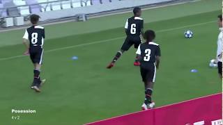 Juventus FC u13 prematch warmup [upl. by Robbin]