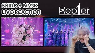 Kep1er 케플러 Shine  MVSK  Live Reaction โอ้ยยย ชอบเพลงรองมาก 555 [upl. by Desirea]