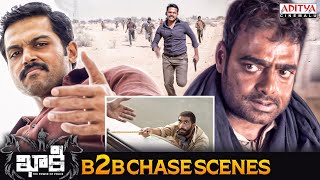 Khakee Latest Telugu Movie B2B Chase Scenes  Karthi  Rakul Preet Singh  Aditya Cinemalu [upl. by Edelsten]