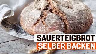 Frisches Bauernbrot backen Landwirtin verrät ihr Rezept vom Hof [upl. by Tedman]