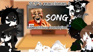 los scp reaccionan a superstitious Foundation [upl. by Retsek]