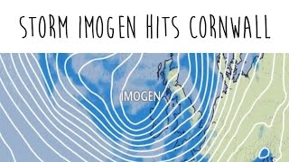 STORM IMOGEN HITS CORNWALL UK [upl. by Ham]