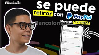 Cómo Enviar Dinero de PAYPAL a BANCOLOMBIA 2024  Guía Completa [upl. by Mosa75]