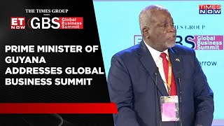 Brigadier Mark Anthony Phillips Speaks On Ties Between Guyana amp India At Global Business Summit 2024 [upl. by Rramed678]