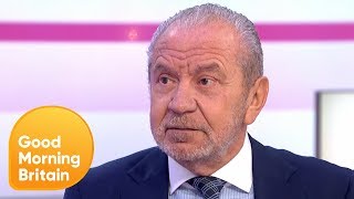 Piers Gets Fired by Lord Alan Sugar  Good Morning Britain [upl. by Suivatnom]