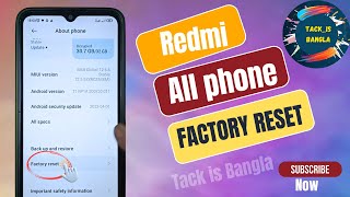 যে ভুলের কারনে আপনার মোবাইটি FRP LOCK হয়ে যেতে পারে  redmi all phone hard রেসেত  reset factory [upl. by Jago]