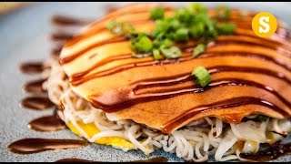 Okonomiyaki Recipe  SORTED Eats Japan  Sorted Food [upl. by Valli777]