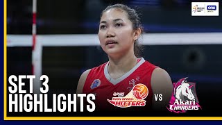 PLDT VS AKARI  SET 3 SEMIS GAME HIGHLIGHTS  2024 PVL REINFORCED CONFERENCE  AUGUST 31 2024 [upl. by Alian]