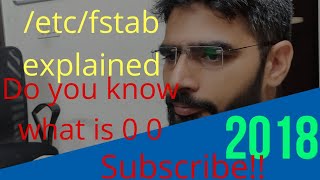 Linux File System Table etcfstab File Explained  etcfstab explained From ServerGyan [upl. by Ydnamron]