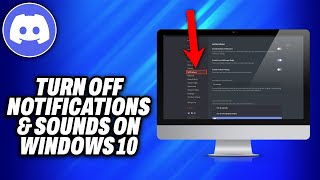 How To Turn Off Discord Notifications Sounds on Windows 10 2024  Easy Fix [upl. by Arriaet]