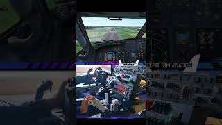 Landing EHRD aviation boeing737 cockpit flightsimulator pilotlife travel flightsim plane [upl. by Anerok]