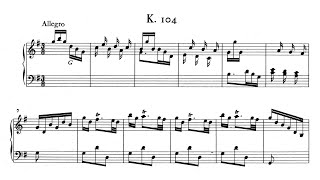 Scarlatti Keyboard Sonata in G major K104 [upl. by Rodgers]