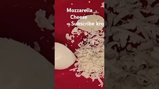 Mozzarella CheeseHomemade easy recipeshortsvideo ytshortsvideo cooking Triptas kitchen [upl. by Htehpaj]