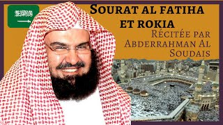 Sourat al fatiha recité par Abderrahman Al Soudais [upl. by Calv]