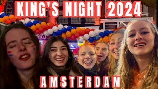 Kings Night 2024 Celebrations in Amsterdam LIVE 🇳🇱 [upl. by Bendicty]