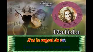 Karaoke Tino  Dalida  Jaurais voulu danser  Avec choeurs  Dévocalisé [upl. by Athallia]