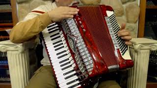 2942  Red Crown Piano Accordion LMMM 41 120 1999 [upl. by Muhammad]