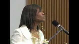 Debbie Winans Lowe at David quotPopquot Winans Homegoing [upl. by Lleda]