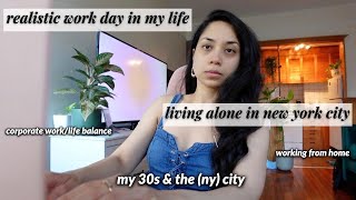 a realistic work day in the life of a Business Analyst living alone in new york city in your 30s [upl. by Eelrahc584]