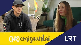 Neemigrantai Norvegijoje gyvenanti Viktorija ir JK gyvenantis Andrius [upl. by Adnirak]