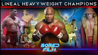 Complete Chronology of Lineal Heavyweight Champions  The Man Who Beat The Man UPDATED [upl. by Rhodia916]