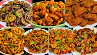 7 வகையான சூப்பரான சைடு டிஷ் ரெசிபிஸ்  7 Easy Side dish Recipes in Tamil  Side dish for Rice [upl. by Aidekal]