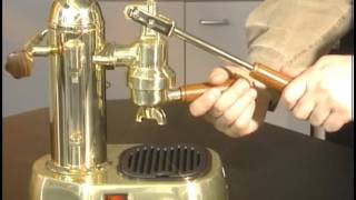 La Pavoni Instruction Video [upl. by Yedarb]