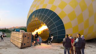 The Crazy Process of Flying Giant Hot Air Balloons [upl. by Sully]