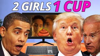 The Presidents React to 2 Girls 1 Cup [upl. by Hirz]